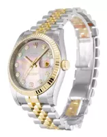 Rolex Datejust 36mm Mother of Pearl   Black Dial 116233 - view 3