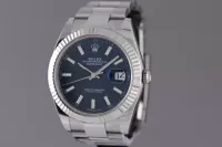 Rolex Datejust 41mm Blue Dial 126334 Oyster - view 6