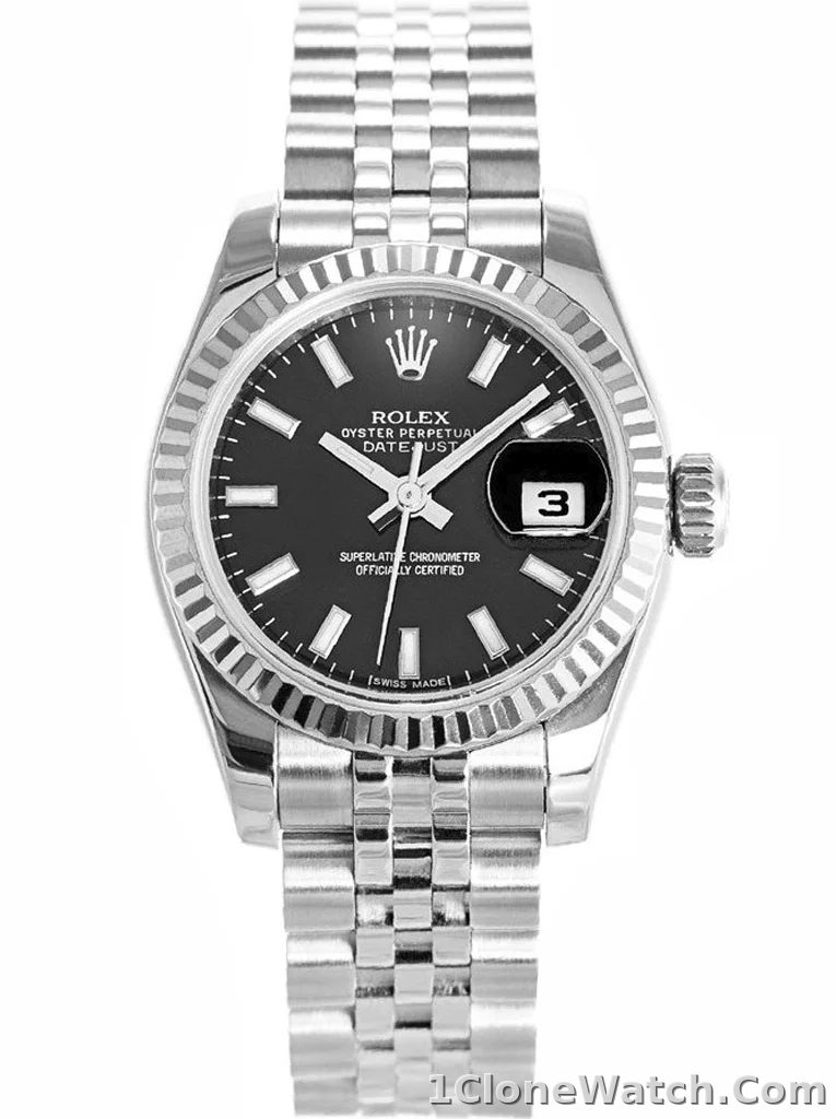 Rolex Datejust 26mm Black Dial 179174