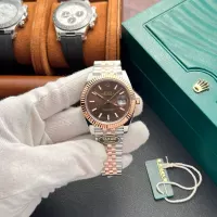 Superclone Rolex Datejust 41 mm Chocolate Dial 126331 Jubilee - view 7