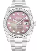 Rolex Datejust 36mm Mother of Pearl   Black Dial 116244 - view 1