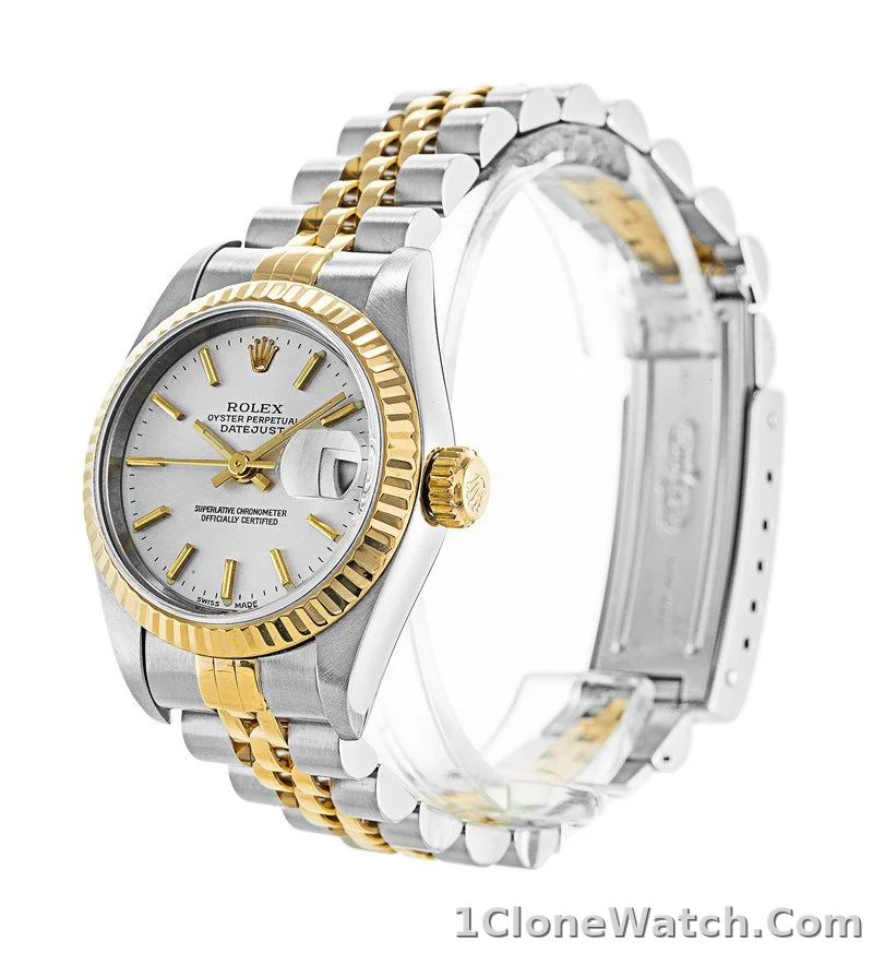 Rolex Datejust 26mm White Dial 79173 - detail