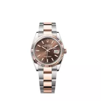 Superclone Rolex Datejust 36 mm Chocolate Dial 126231 Oyster - view 1