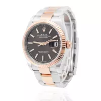 Superclone Rolex Datejust 36 mm Chocolate Dial 126231 Oyster - view 3