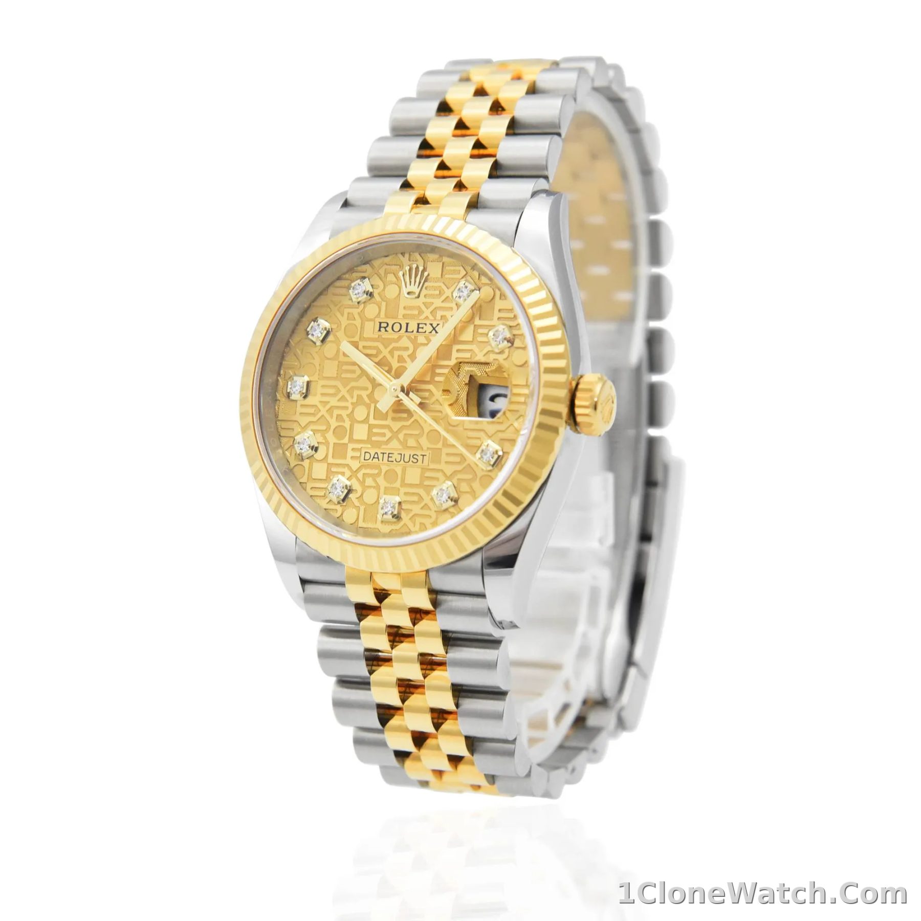 Superclone Rolex Datejust 36mm Jubilee Dial 126233 - detail
