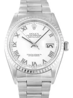 Rolex Datejust 36mm White Dial 16220 - view 1