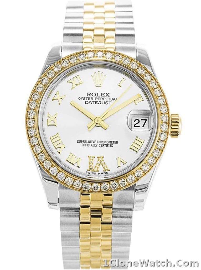 Rolex Datejust 31mm White Dial 178383