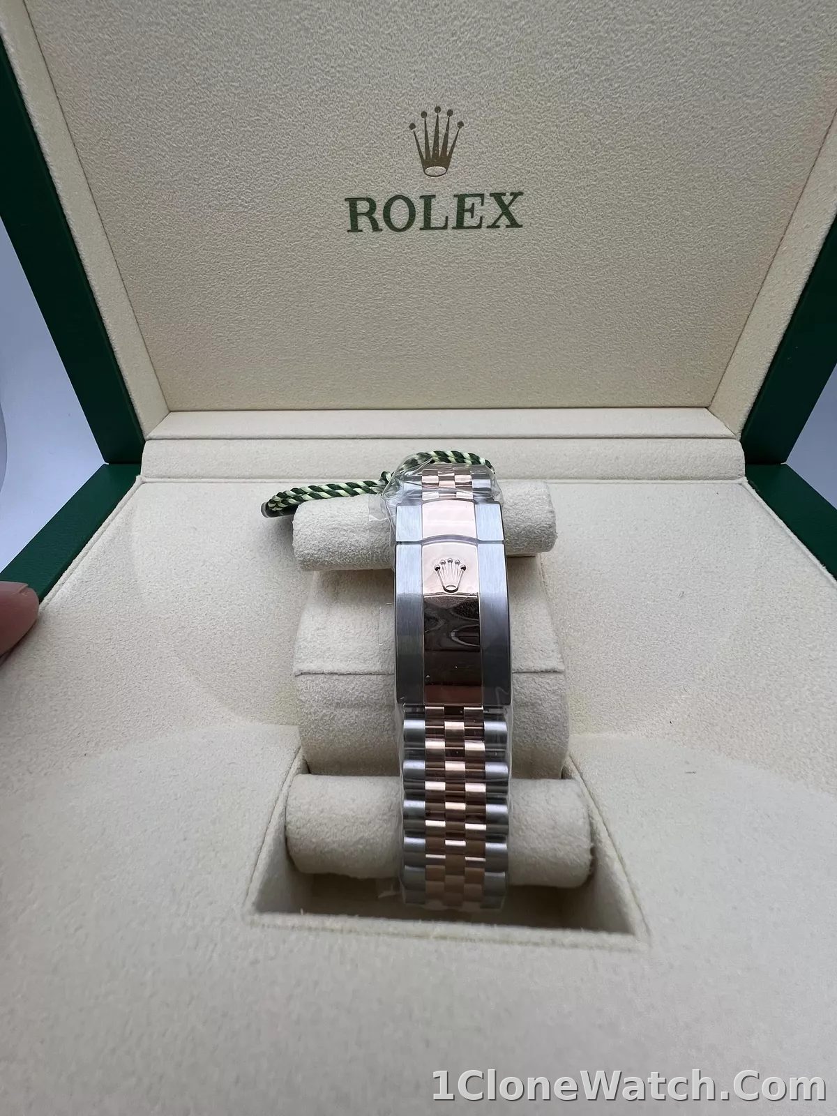 Superclone Rolex Datejust 36 mm Chocolate Dial 126231 Jubilee - detail