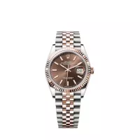 Superclone Rolex Datejust 36 mm Chocolate Dial 126231 Jubilee - view 1