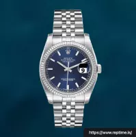 Rolex Datejust 116234BLSJ Men’s 36mm Watch Silver-tone - view 5