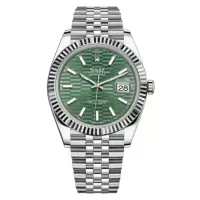 Rolex Datejust 126334 41mm Green Fluted Motif (Jubilee) - view 3