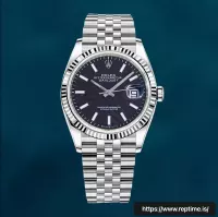 Rolex Datejust 126234 Men’s 41mm Black Palm Motif Dial Swiss Replica Watch - view 3