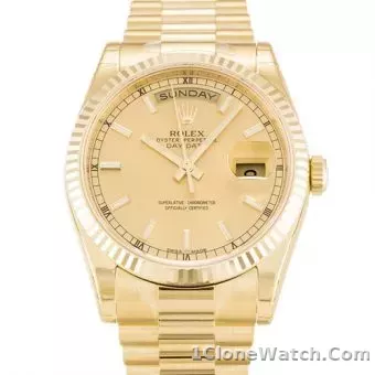 Rolex Day-Date II 218235 - detail