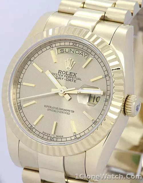 Rolex Day-Date II 218238 - detail
