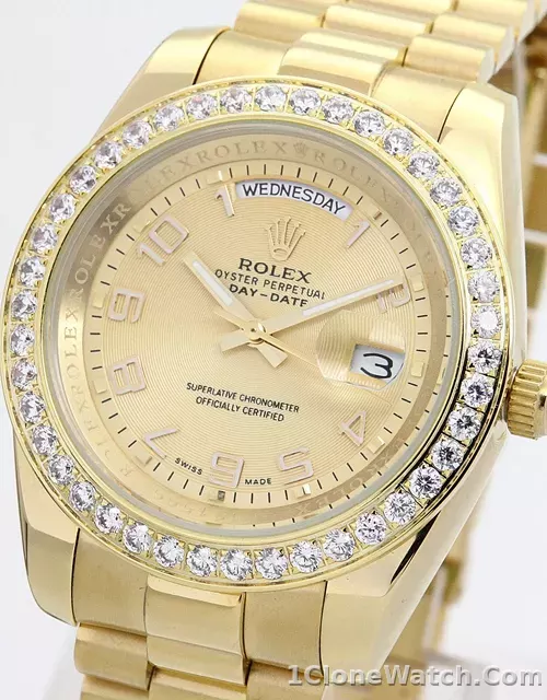 Rolex Day-Date II 218348 - detail