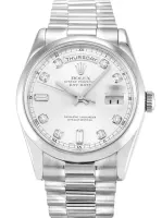 Rolex Day-Date 36mm Silver Dial 118209 - view 1