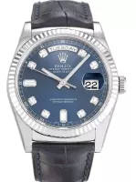 Rolex Day-Date 36mm Blue Dial 118139 - view 1
