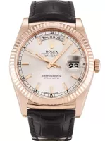 Rolex Day-Date 36mm Silver Dial 118135 - view 1