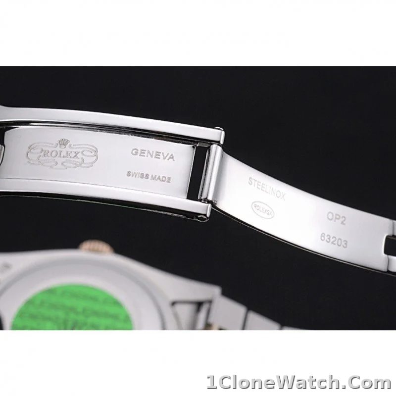 Superclone Rolex Day-Date 36mm Black Dial SRL78 - detail
