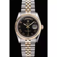 Superclone Rolex Day-Date 36mm Black Dial SRL78 - view 3