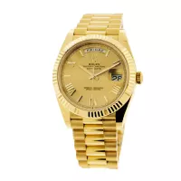 Superclone Rolex Day-Date 40 mm Roman Champagne Dial 228238 - view 5
