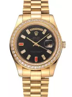 Superclone Rolex Day-Date 36mm Black Dial 1454101 - view 1