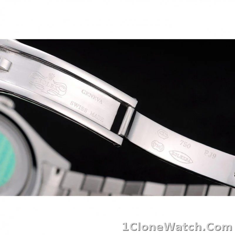 Superclone Rolex Day-Date 40mm Silver Dial 41995 - detail