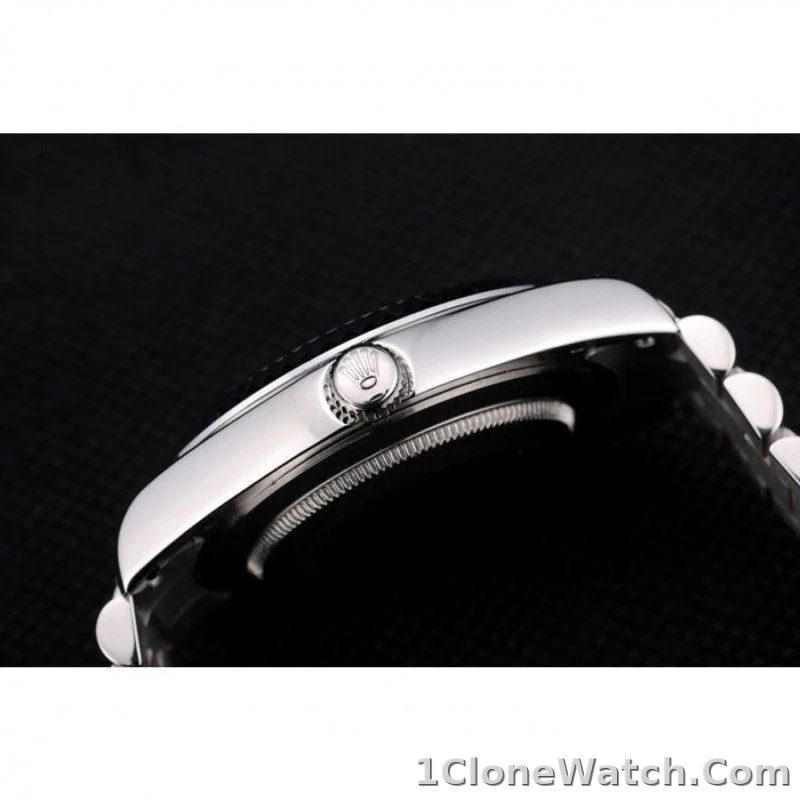 Superclone Rolex Day-Date 40mm Silver Dial 41995 - detail
