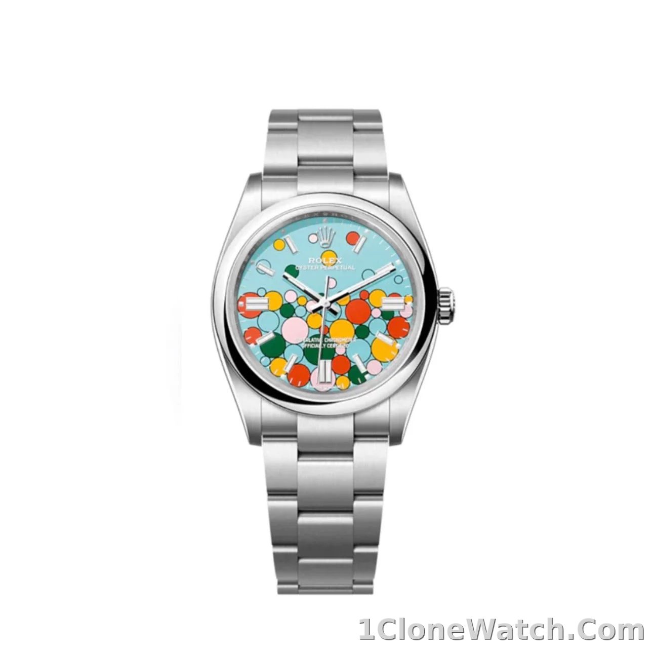 Superclone Rolex Day-Date 36 mm Turquoise Dial 126000