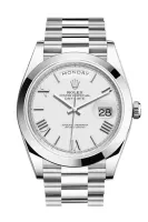Rolex Day-Date 36mm 118206-0041 Men’s White Dial - view 1