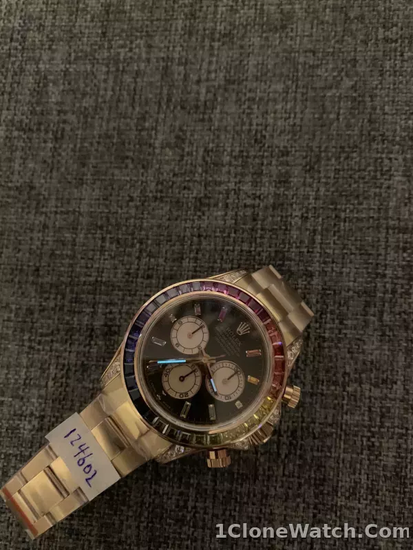 Rolex Cosmograph Daytona Rainbow 116595RBOW - detail