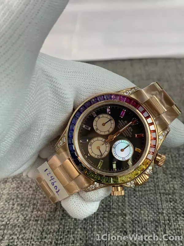 Rolex Cosmograph Daytona Rainbow 116595RBOW - detail