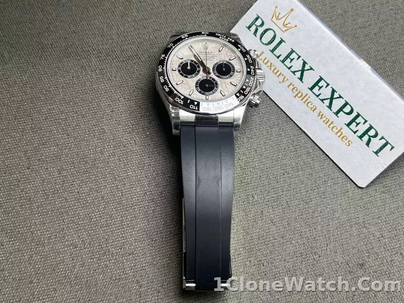 Superclone Rolex Daytona 40 mm 126519LN Meteorite Dial - detail