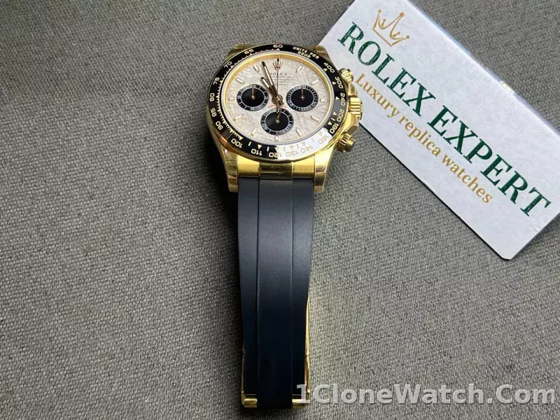 Superclone Rolex Daytona 40 mm 126518LN Meteorite Dial - detail