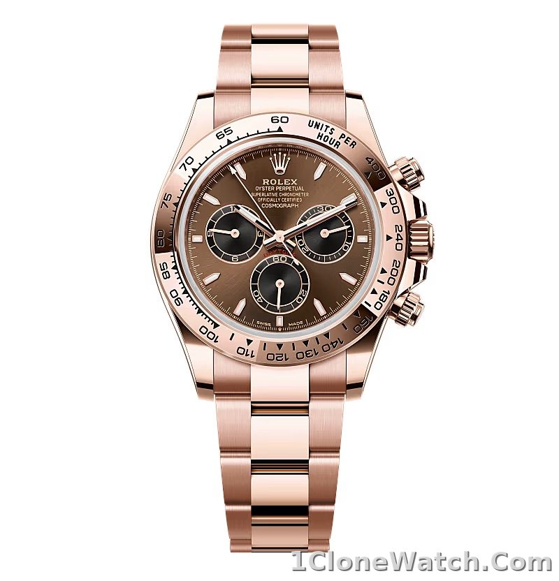 Superclone Rolex Daytona 40 mm 126505 Bright Chocolate Dial