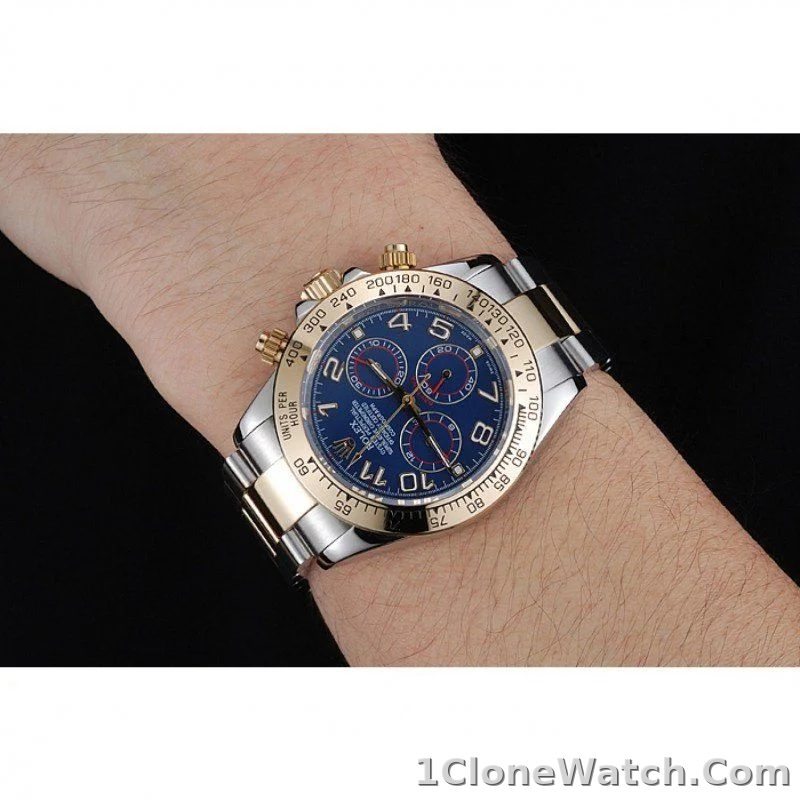 Rolex Daytona 39mm Blue Dial 1454246 - detail