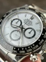 Superclone Rolex Daytona  Panda  40 mm White Dial 126500LN - view 7