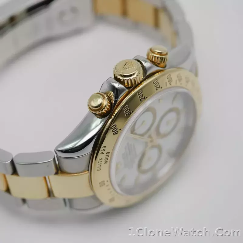 Superclone Rolex Daytona 40mm White Dial 116523-2 - detail