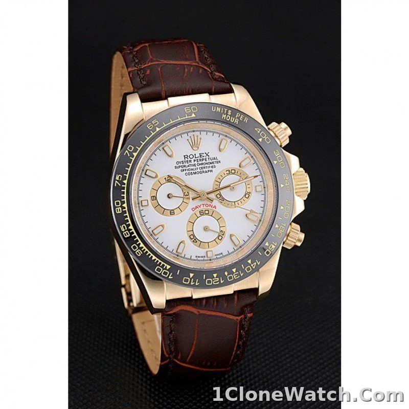 Rolex Daytona 39mm White Dial 622633 - detail