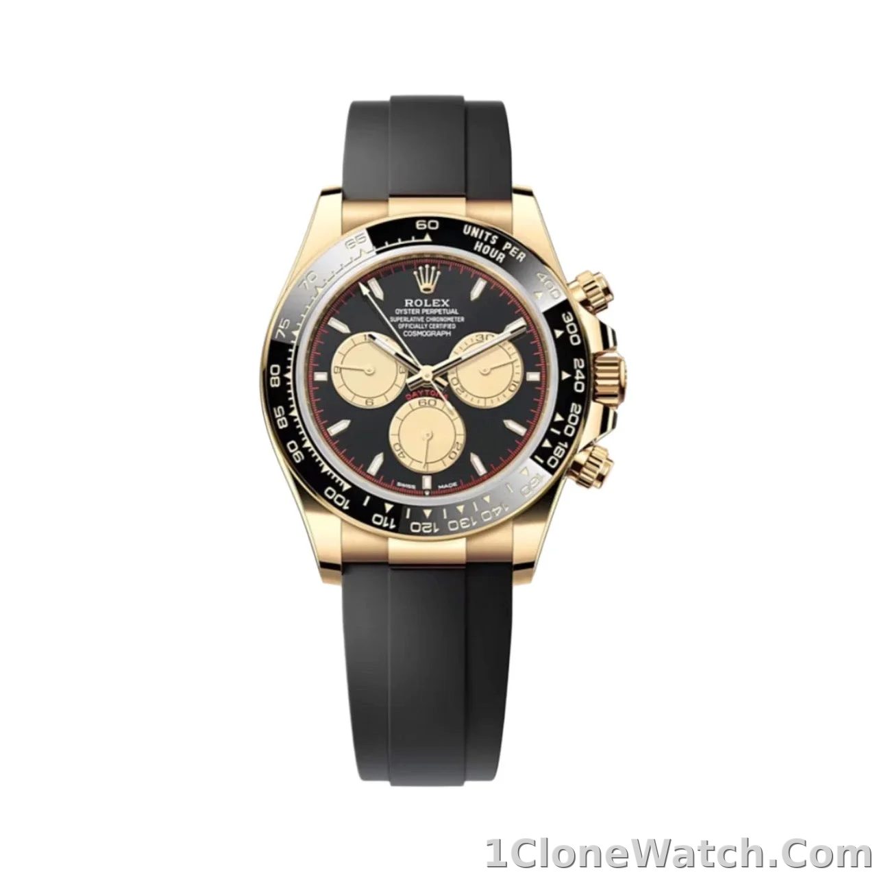 Superclone Rolex Daytona 40 mm Intense black Dial 126518LN