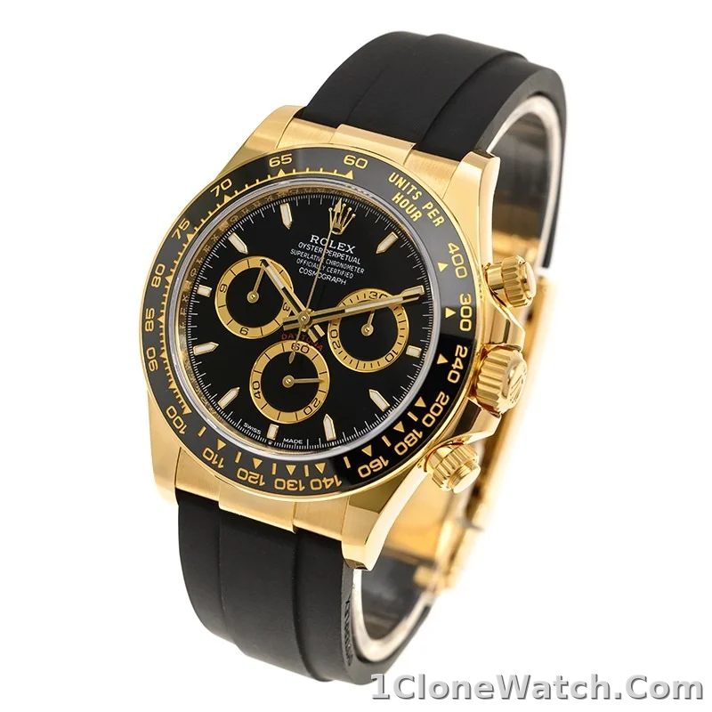 Superclone Rolex Daytona 40 mm Black Dial 126518LN - detail