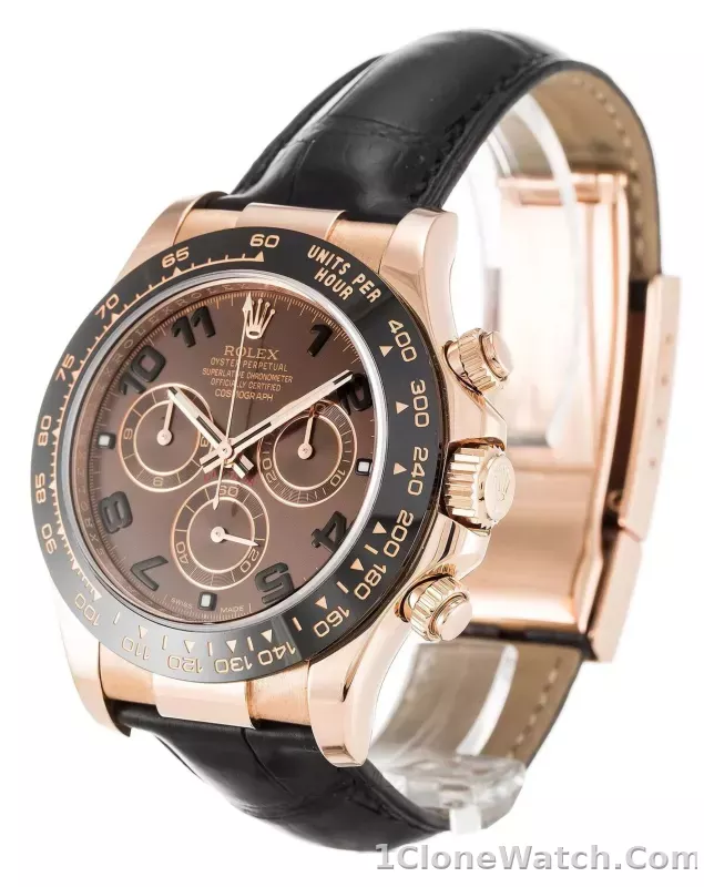 Rolex Daytona 40mm Chocolate Dial 116515LN - detail