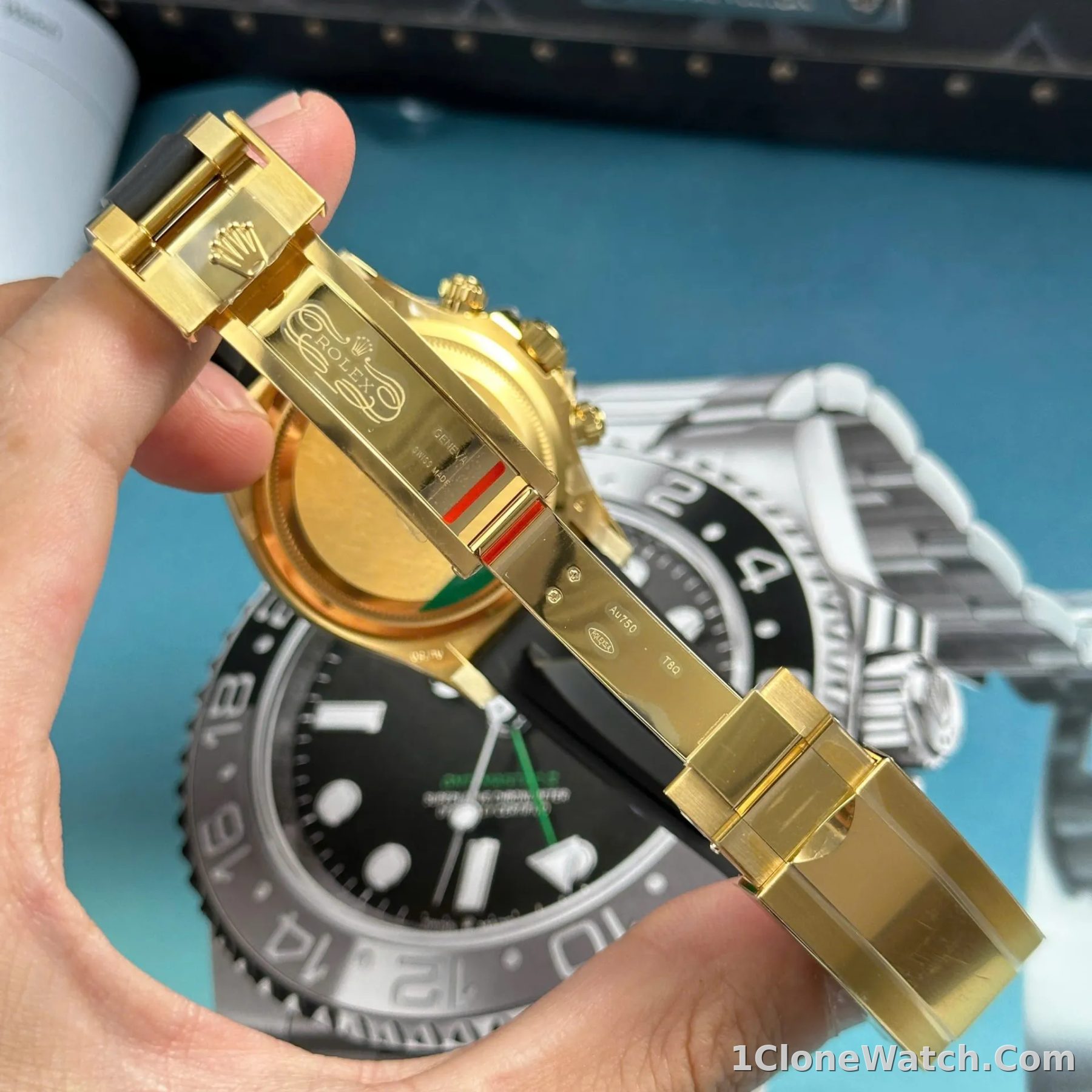 Superclone Rolex Daytona 40 mm 126518LN Tiffany Dial - detail