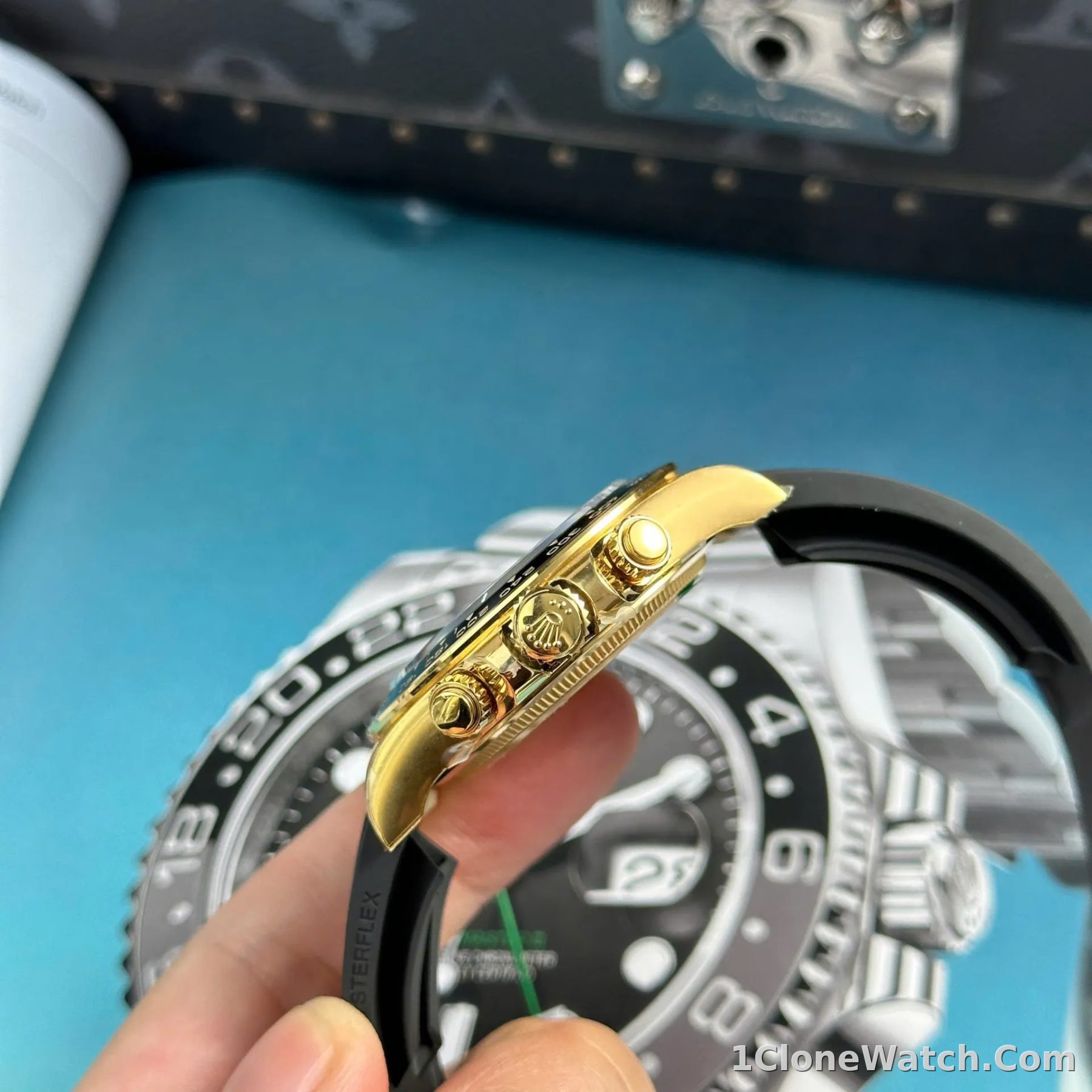 Superclone Rolex Daytona 40 mm 126518LN Tiffany Dial - detail