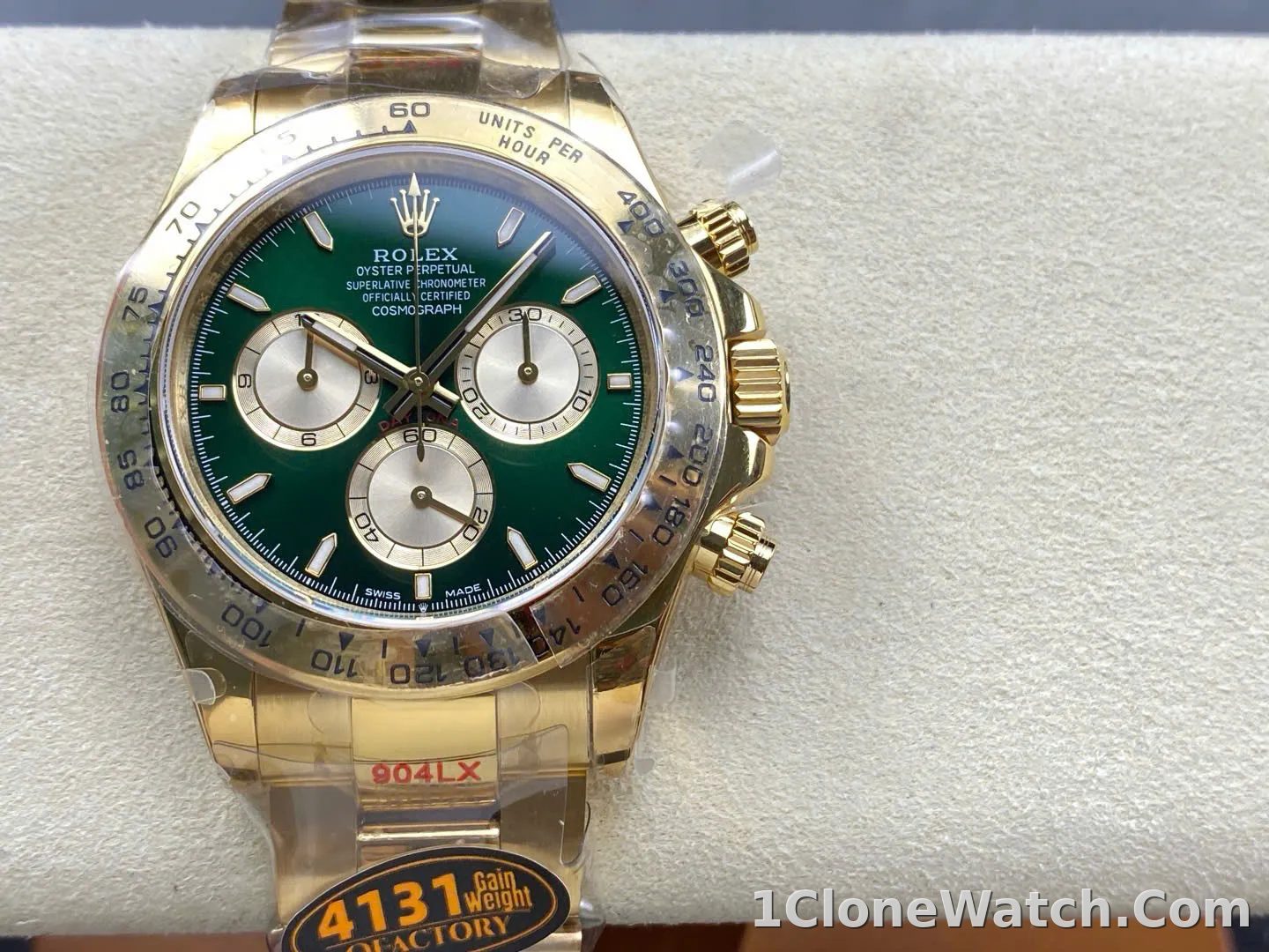 Superclone Rolex Daytona 40 mm 126508 “John Mayer” - detail
