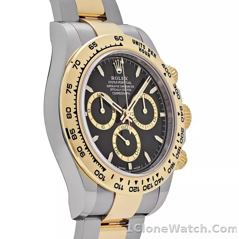 Superclone Rolex Daytona Black Dial 126503 - detail