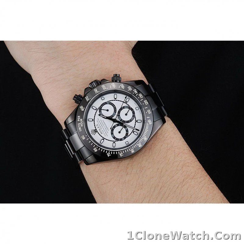 Rolex Daytona 42mm White Dial 1454249 - detail