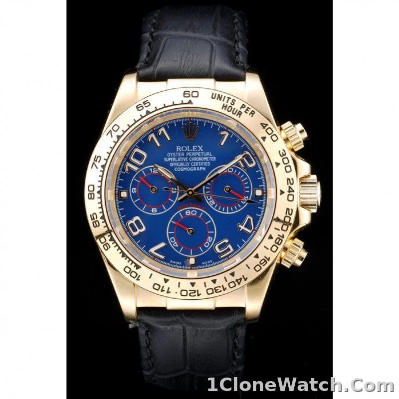 Rolex Daytona 39mm Blue Dial REP016832 - detail