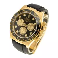 Superclone Rolex Daytona 40 mm Black Dial Yellow Gold 126518LN - view 4