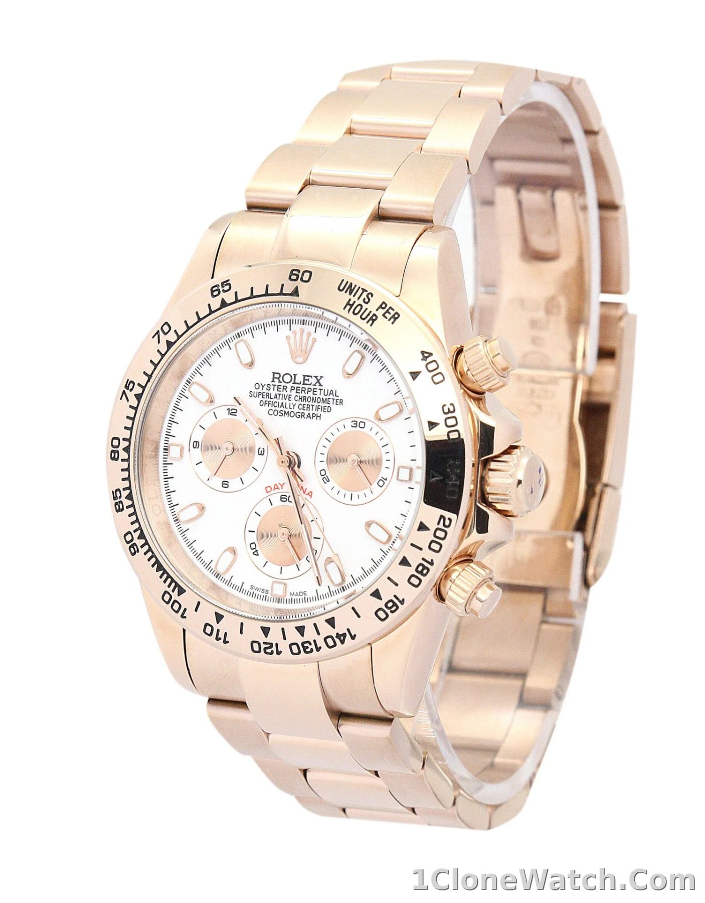 Rolex Daytona 40mm Ivory Dial 116505 - detail